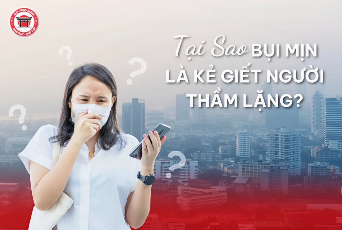 Hình ảnh mô phỏng bụi mịn tấn công hệ hô hấp của con người
