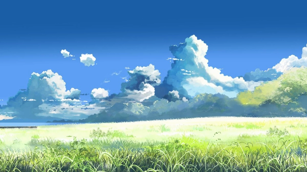 Hình nền anime phong cảnh mang đến vẻ đẹp yên bình giúp bạn thư giãn.