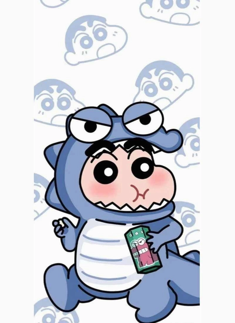 Hình nền khủng long phong cách chibi cực kỳ dễ thương cho điện thoại di động