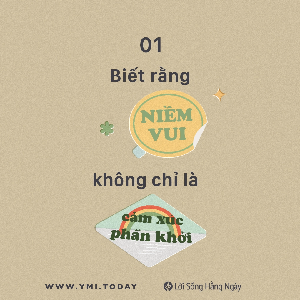 Người phụ nữ chia sẻ niềm vui với người khác